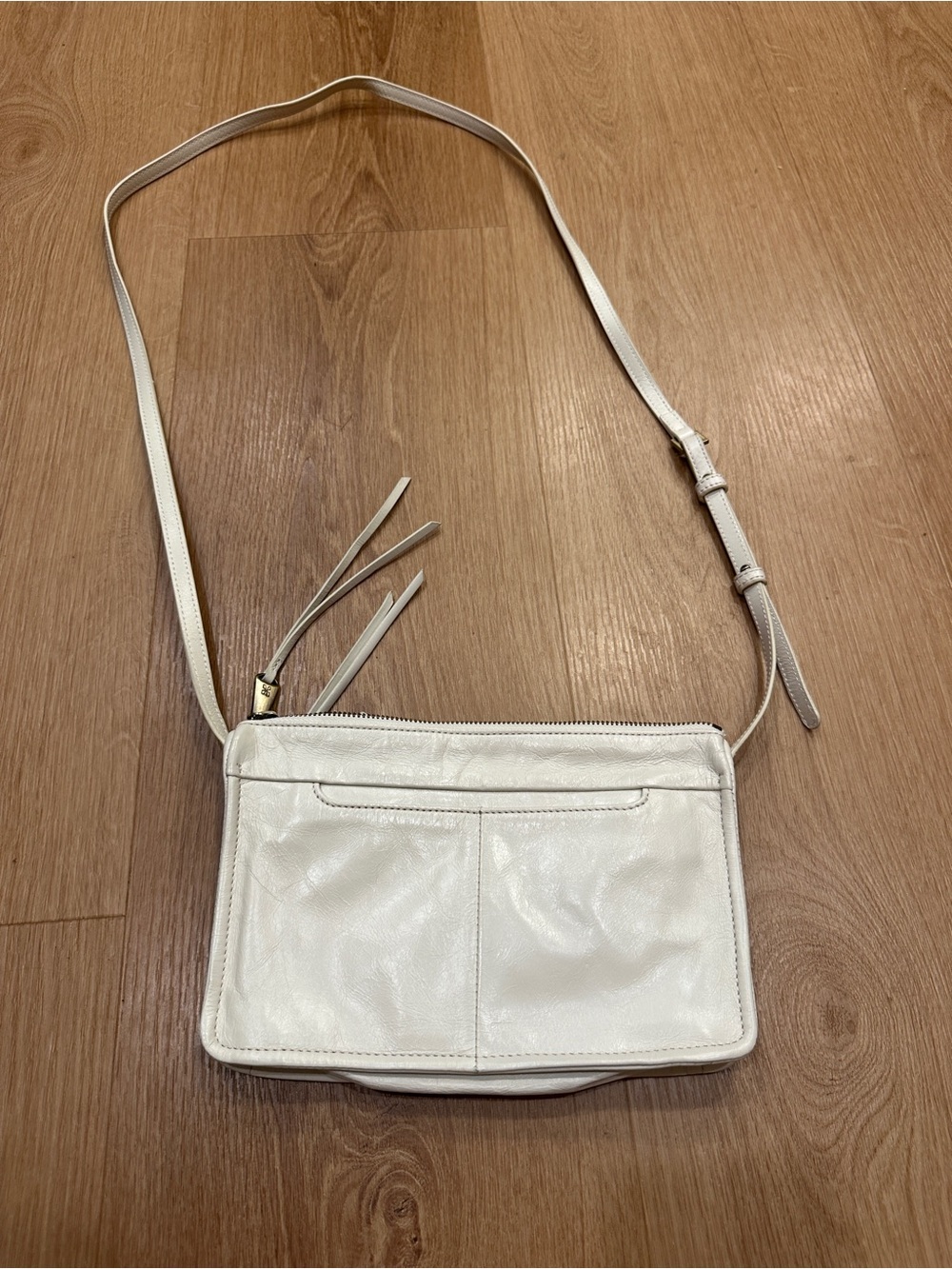 Hobo White Leather Crossbody bag - Picture 6 of 8